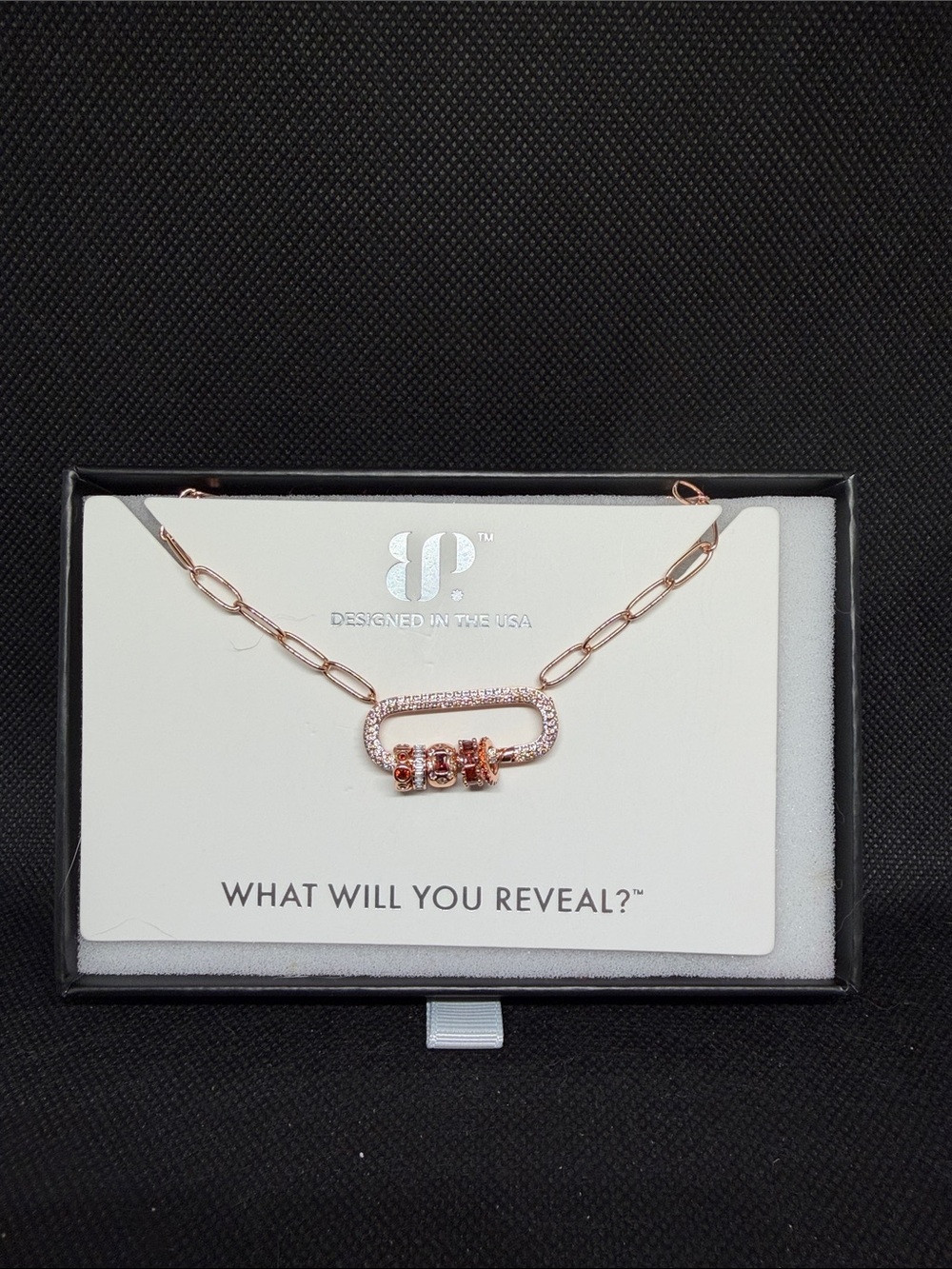 Jan 26: Garnet on Rose Gold